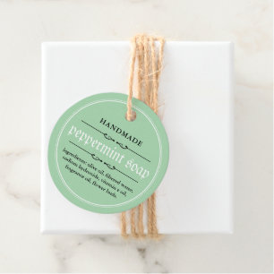 Conception d'emballage Étiquette de savon