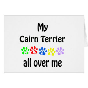 Conception des marches de Cairn Terrier