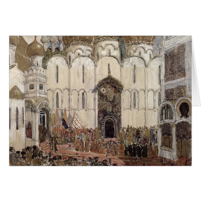 Conception d'étape pour Boris Godunov (Devant horizontal)