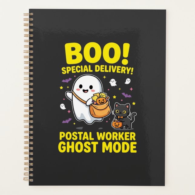 Conception d'Halloween pour les travailleurs posta (Devant)