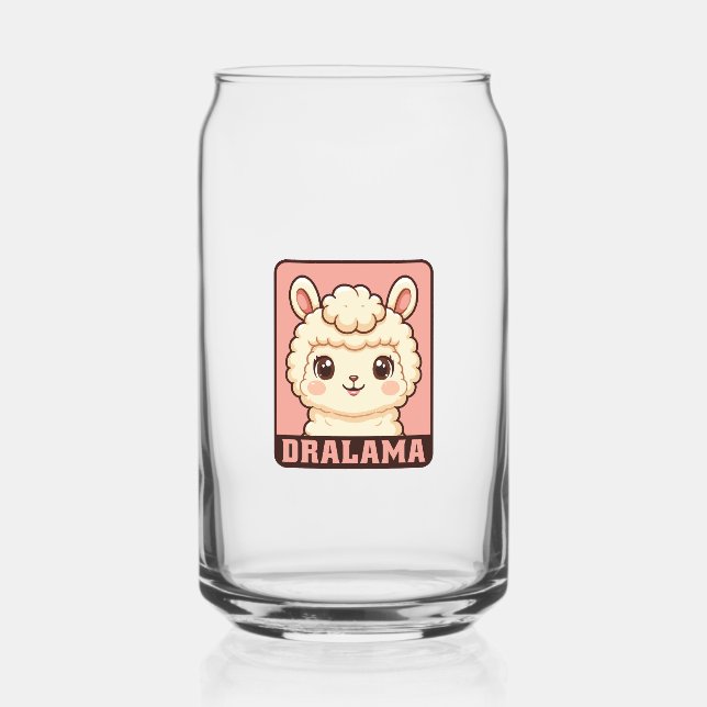 Conception d'illustration de lama mignon (Recto)