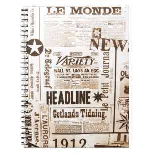 Conception d'impression de journal