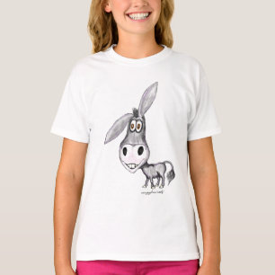 Conception drôle de T-shirt d'âne