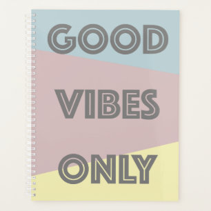 Conception du bloc-notes de message positif Good V