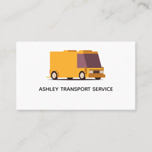 Conception du Carte de visite de service de transp