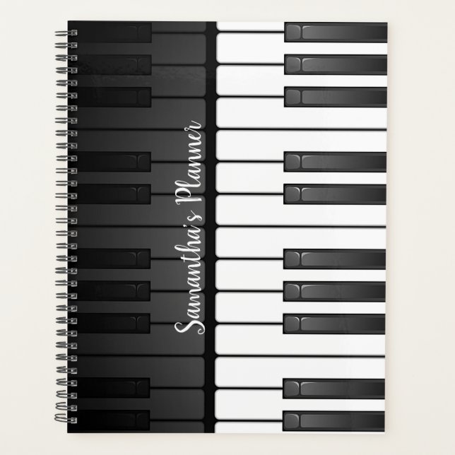 Conception du clavier de piano Planificateur hebdo (Devant)