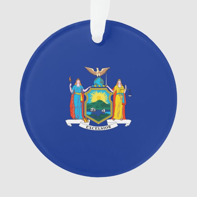 Conception du drapeau de l'État de New York (devant)