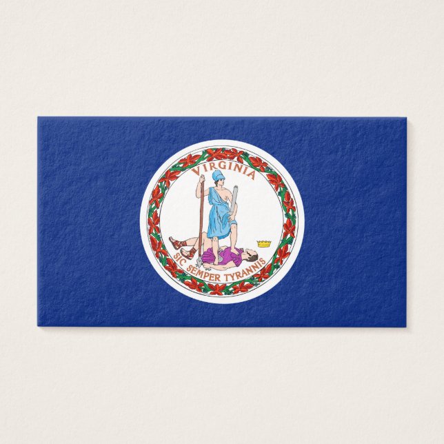Conception du drapeau de l'État de Virginie (Devant)