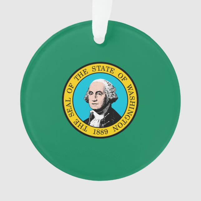 Conception du drapeau de l'État de Washington (devant)