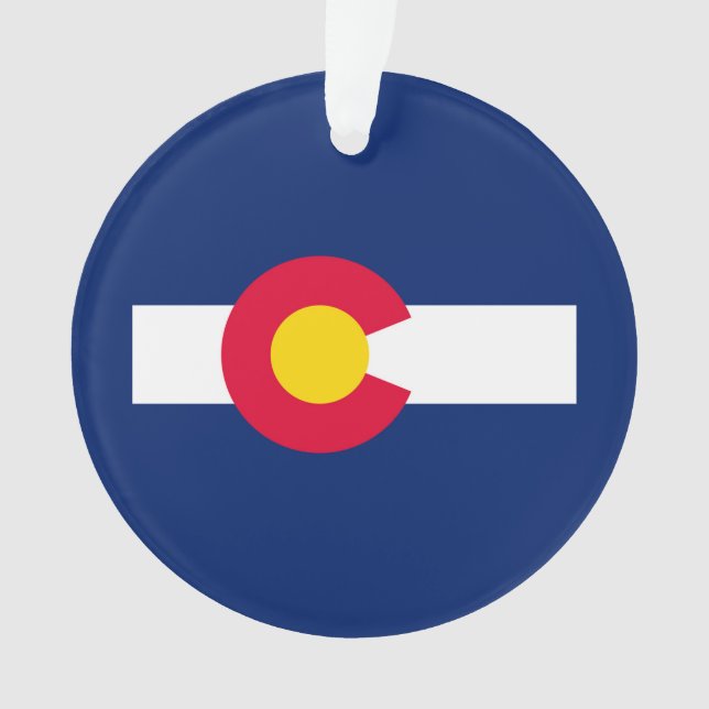 Conception du drapeau de l'État du Colorado (devant)