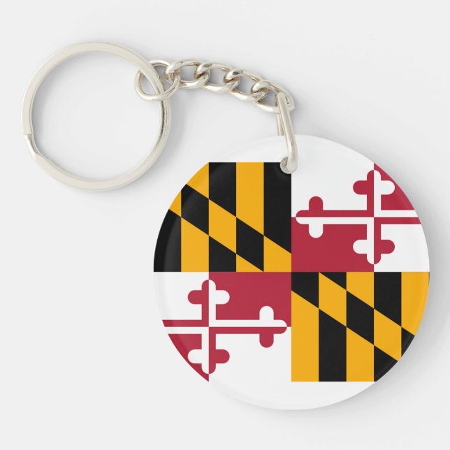 Conception du drapeau de l'État du Maryland (Devant)