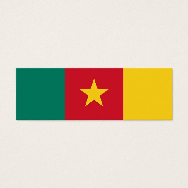 Conception du drapeau du Cameroun (Devant)