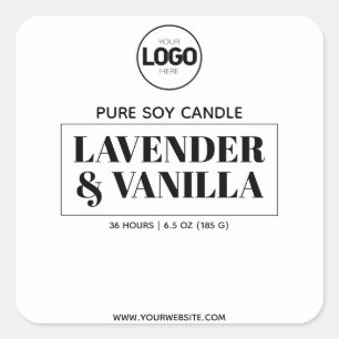 Conception du Étiquette de produits Soy Candle