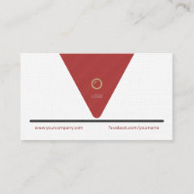 Conception du logo Carte de visite professionnel p