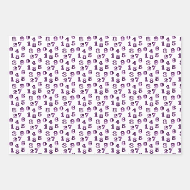 Conception du papier d'enveloppement numérique (Devant)