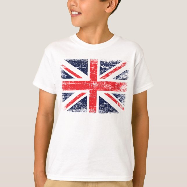 Conception du T-shirt de l'enfant britannique (Devant)