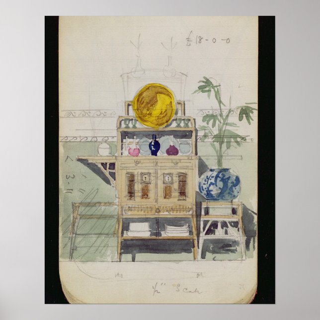 Conception d'un tableau de bord, c.1860s-les année (Devant)