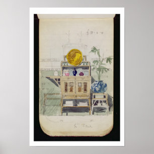 Conception d'un tableau de bord, c.1860s-les année