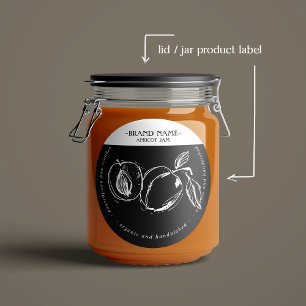 Conception Étiquette d'emballage de la jam d'abric