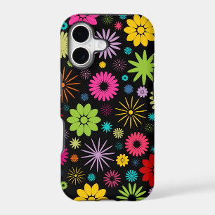 Conception florale colorée de motif