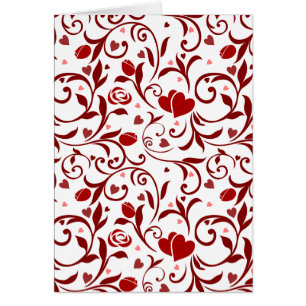 Conception florale de coeurs