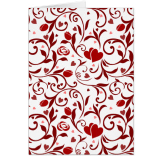 Conception florale de coeurs