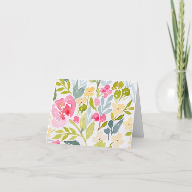 Conception florale en pastel moderne (Devant)