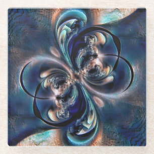 Conception glass coaster