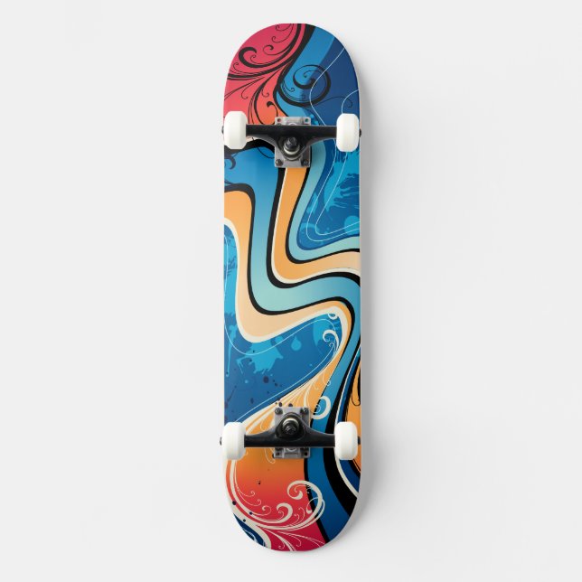 Conception Graphique 17 Skateboard (Recto)