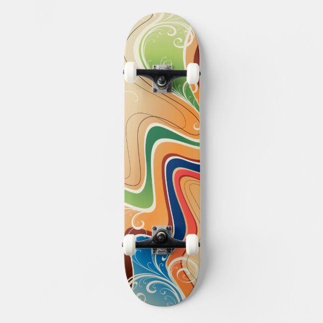 Conception Graphique 19 Skateboard (Recto)
