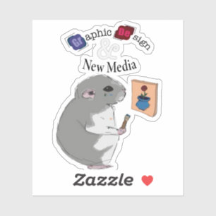 Conception graphique et nouveau support Sticker Ha