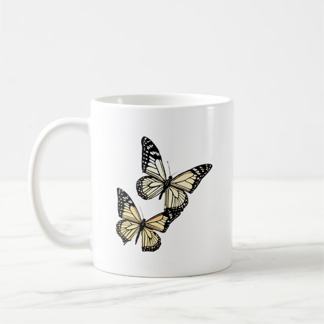 Conception intemporelle de la Mug Papillon (Gauche)