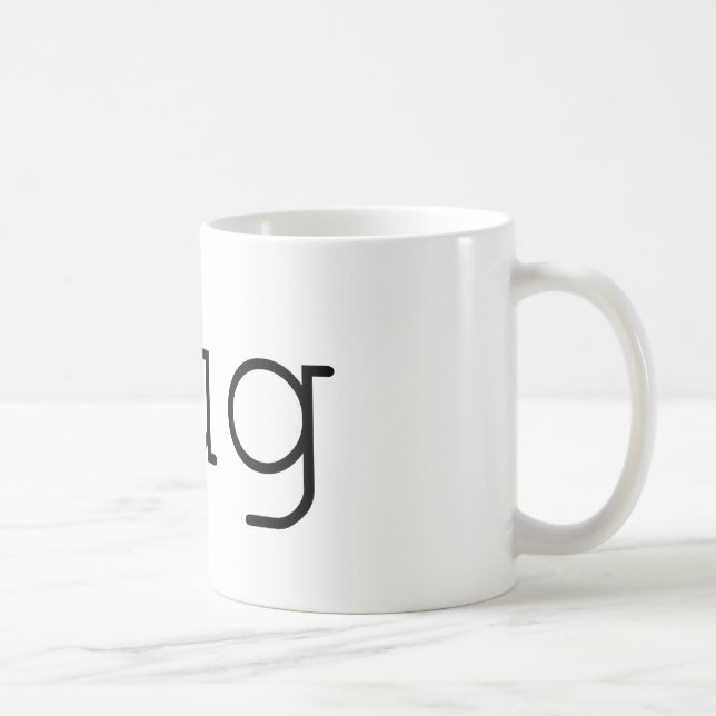 Conception littérale - Mug (Droite)