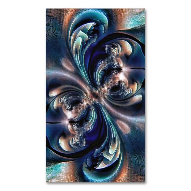 Conception  	Magnetic business card (Front Vertical)