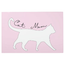 Conception minimaliste de maman chatte