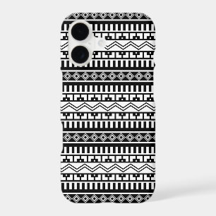 Conception minimaliste géométrique noir et blanc d