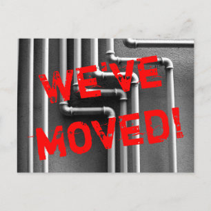 Conception mobile de carte postale de canalisation