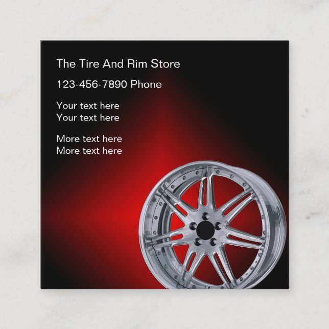 Conception moderne de Cartes de visite automobiles (Devant)