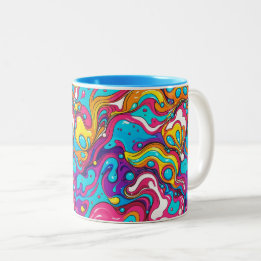 Conception motif Abstraite 1202 - Café Mug