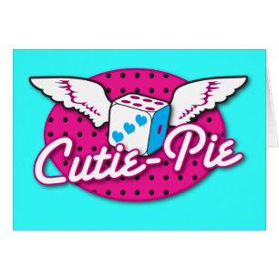 Conception NP de rockabilly de tarte de Cutie