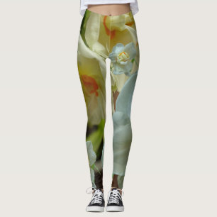 Conception nuptiale Legging de jonquilles de