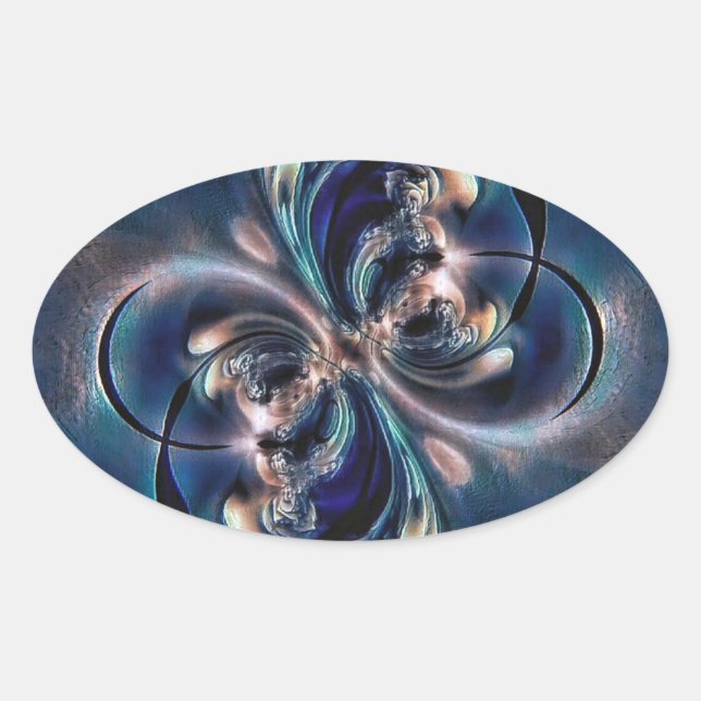 Conception  oval sticker (Front)