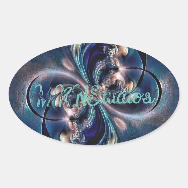Conception  oval sticker (Front)