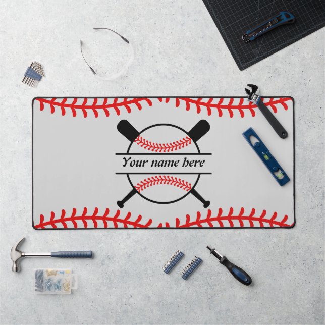 Conception personnalisée de baseball - Cadeau pers (Poste de travail)