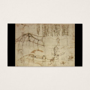Conception pour une machine de vol par Leonardo da