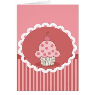 Conception rose de petit gâteau