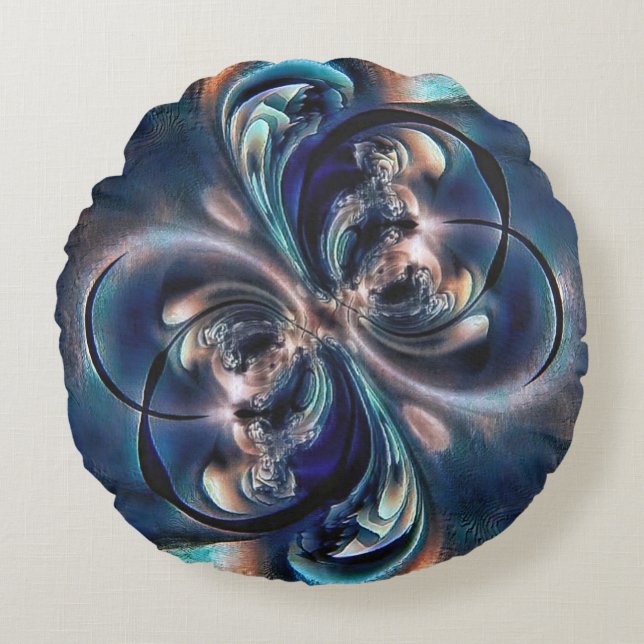 Conception  round pillow (Front)