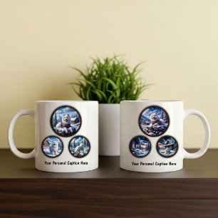 Conception Samoyed 6-Image De Mug De Café