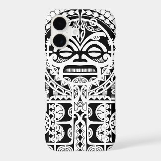 Conception tribale polynésienne de tatouage avec