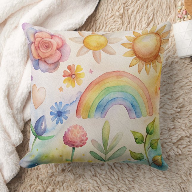 Conception unique de coussin de plage d'été (Couverture)